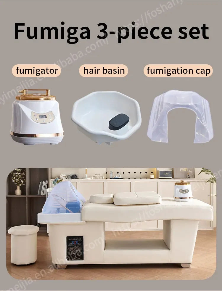 Salon Furniture Thai Massage Shampoo Spa Bed Head Spa Shampoo Bed
