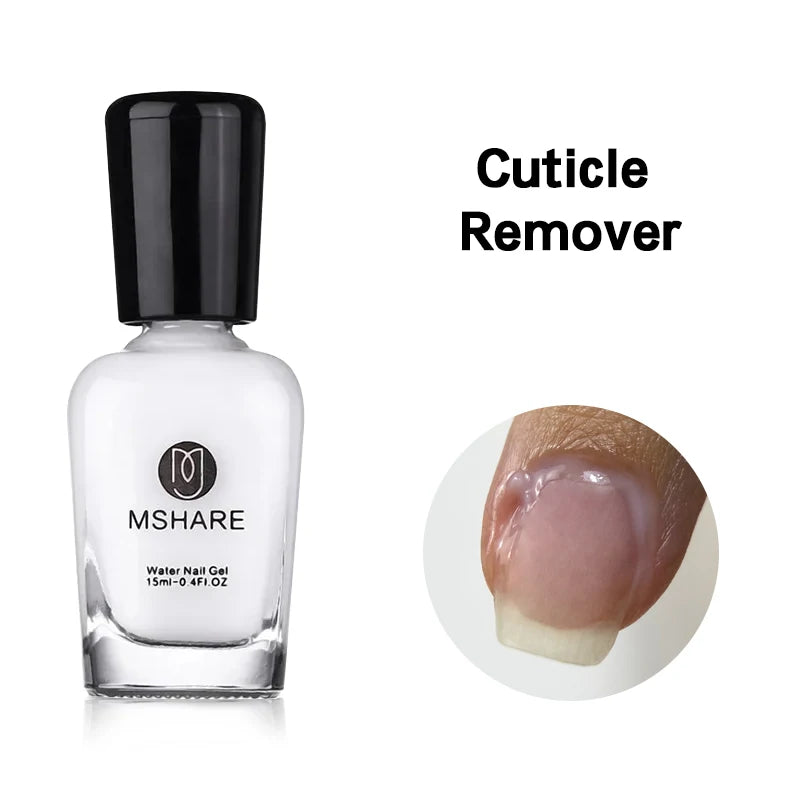 MSHARE 10ml Base Coat Top Gel Clear Construction Dehydrator Primer Reinforce Soak Off Nails Gels UV LED Glue