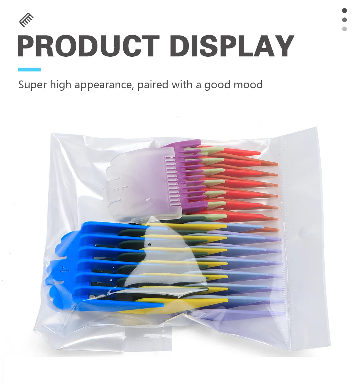 10Pcs Universal Hair Clipper Guards Barber Accessories Professional Trimmer Attachment Limit Combs Replacement Guards Set