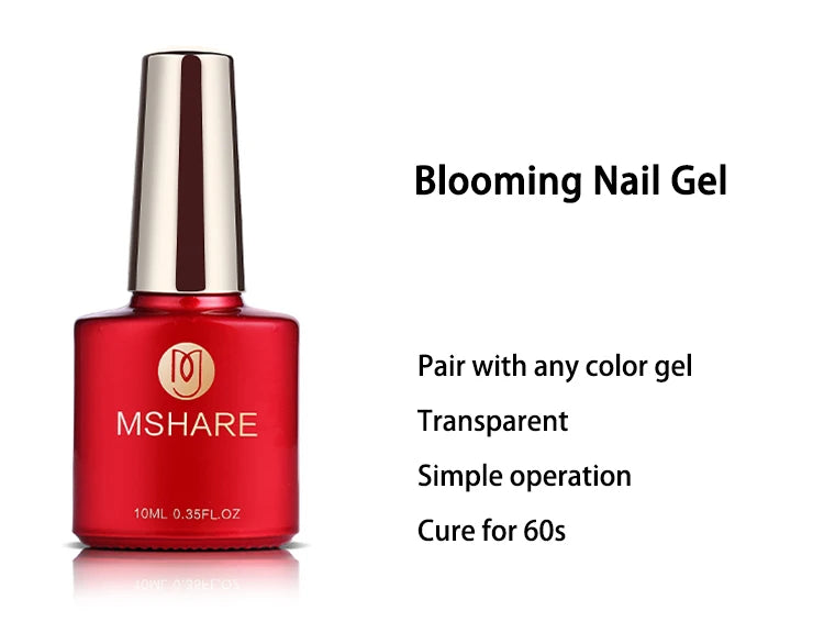 MSHARE 10ml Base Coat Top Gel Clear Construction Dehydrator Primer Reinforce Soak Off Nails Gels UV LED Glue