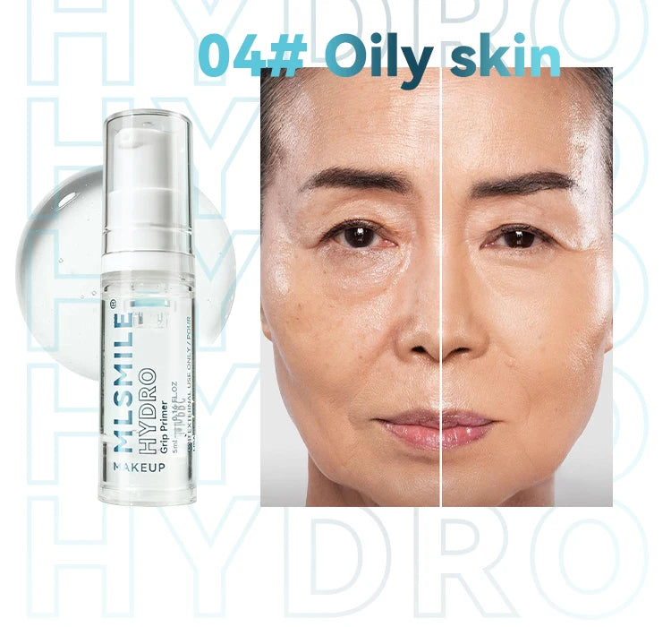 MLSMILE Moisturizing Primer Natural Light & Long Lasting Hydrating Primer Gel Skin Brightening easy to solve Primer Gel