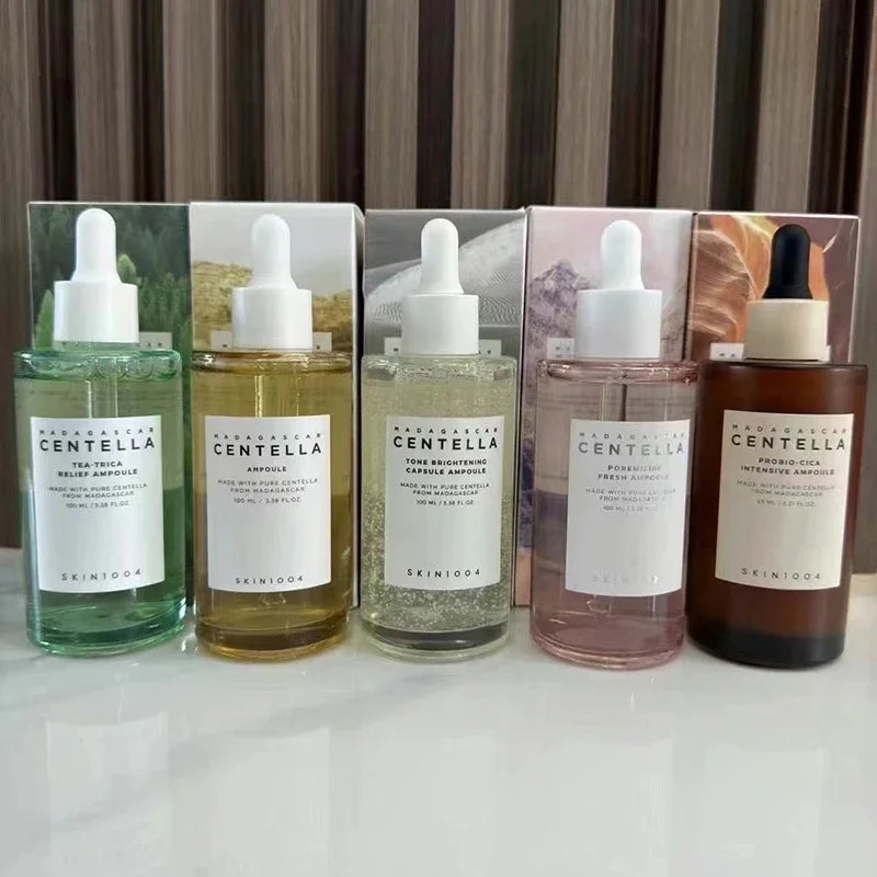 Centella Skin Care Essence Moisturize Brightening Calming And Repairing Pores Facial Smoothing Feminine Facial Care Products