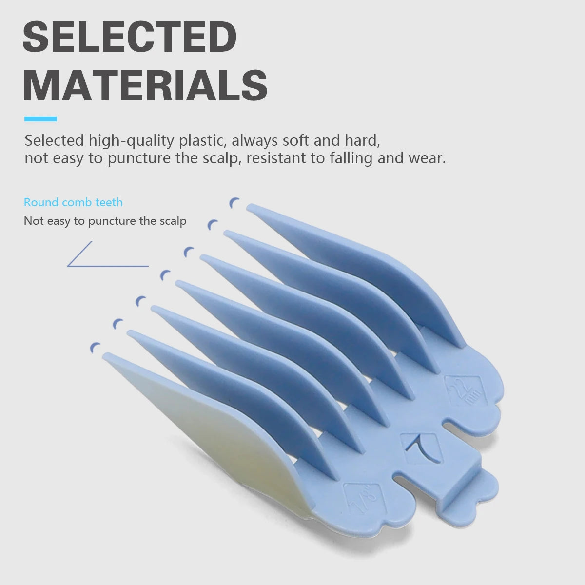 10Pcs Universal Hair Clipper Guards Barber Accessories Professional Trimmer Attachment Limit Combs Replacement Guards Set