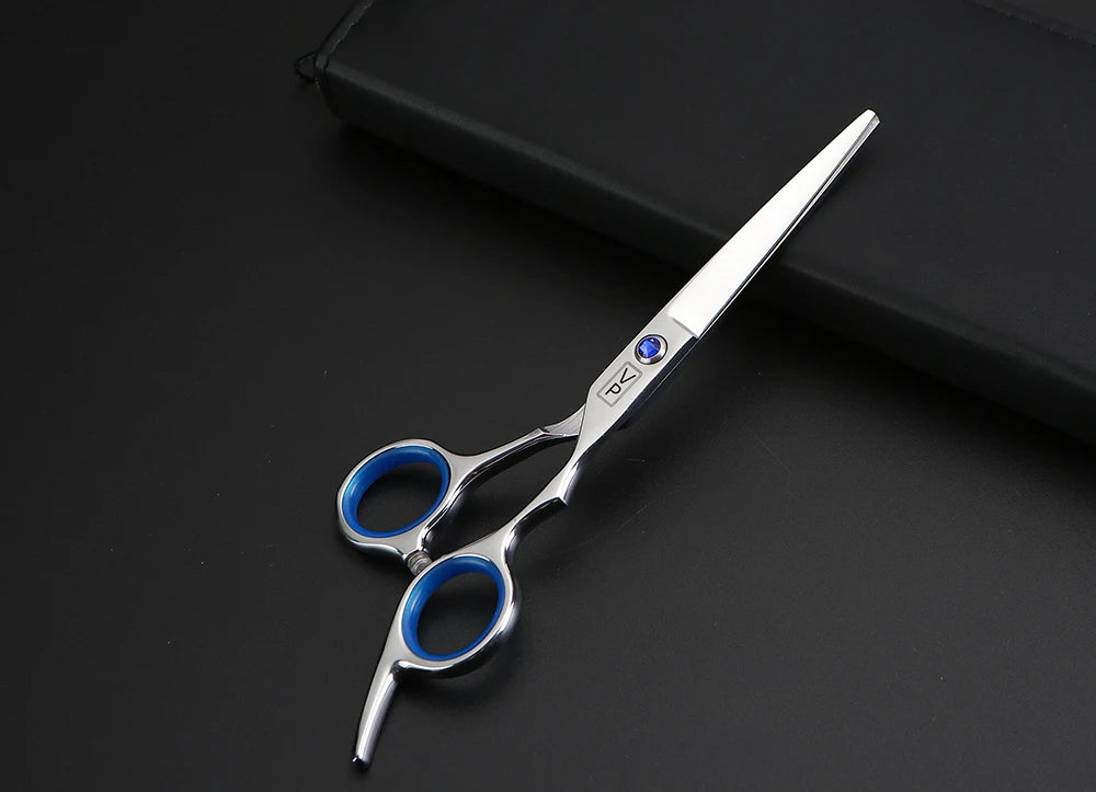 Professional Hairdressing Haircut Scissors 6 Inch 440C Barber Shop Hairdresser's Cutting Thinning Tools High Quality Salon Set