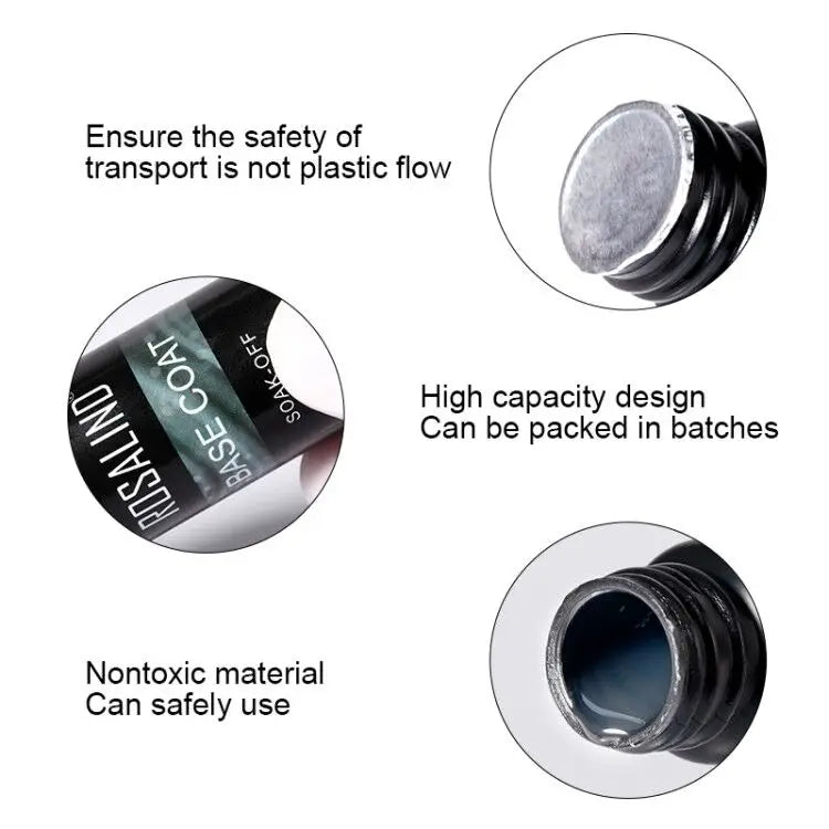 ROSALIND 7ML Base/Top Coat Nail Gel Primer Matt Semi Permanent  Manicure Decoration Durable Reinforcement Masonry Peelable Base