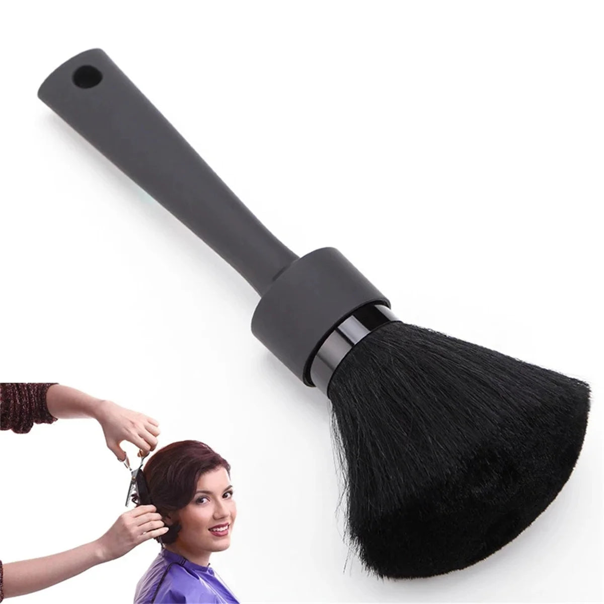 Hairdressing Cleaning Soft Brush Hair Salon Special Haircut Tool Face Makeup Brushes Sweeping Hair Brush Neck Brush Barber