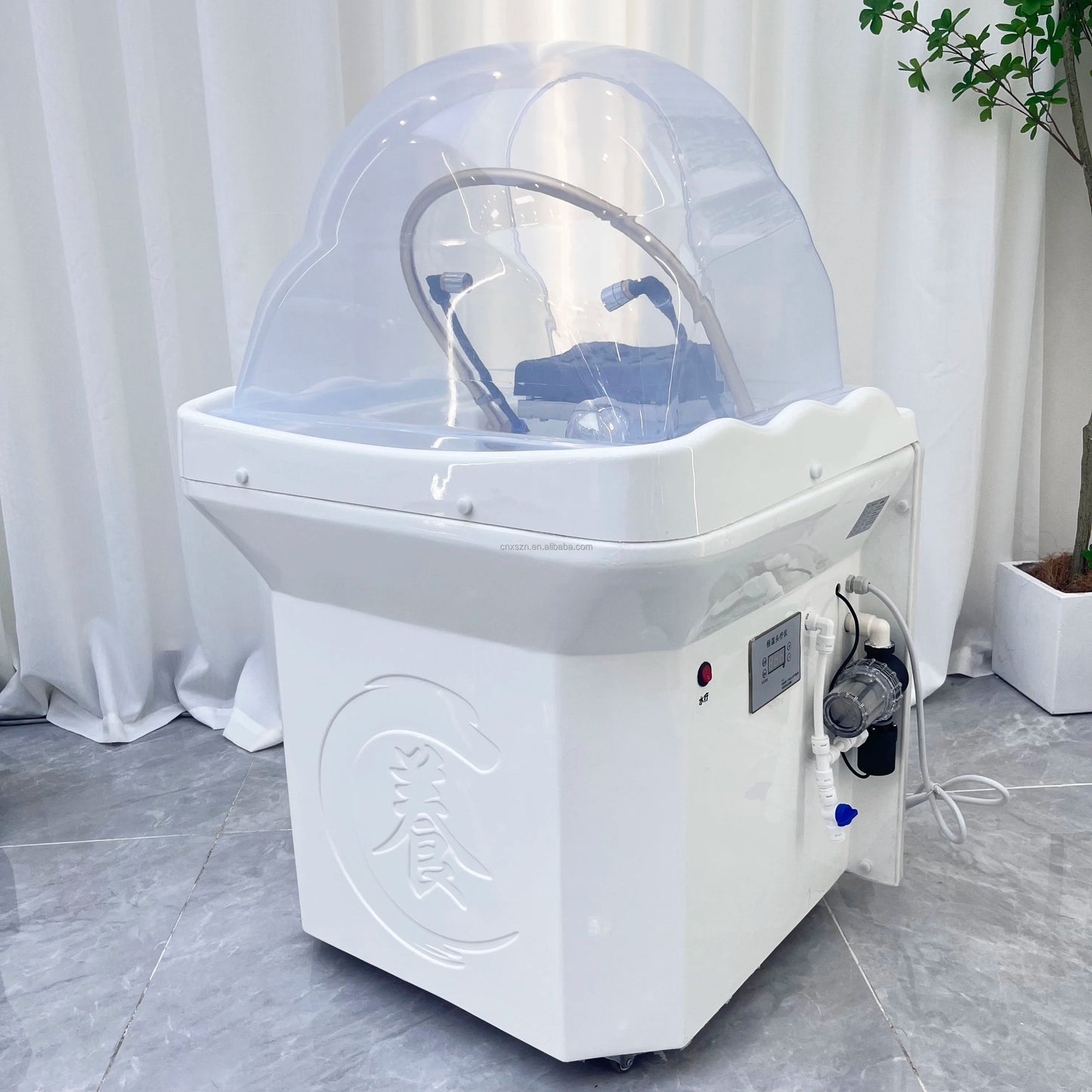 Hair Spa Equipment Head Spa Shampoo Basin Set Massage Multifunctional Fumigable Hydrotherapy Circulating Shampoo Sink