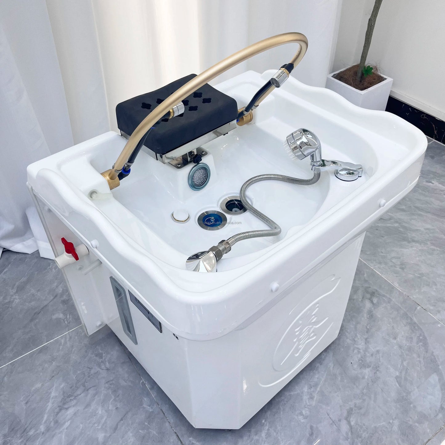 Hair Spa Equipment Head Spa Shampoo Basin Set Massage Multifunctional Fumigable Hydrotherapy Circulating Shampoo Sink
