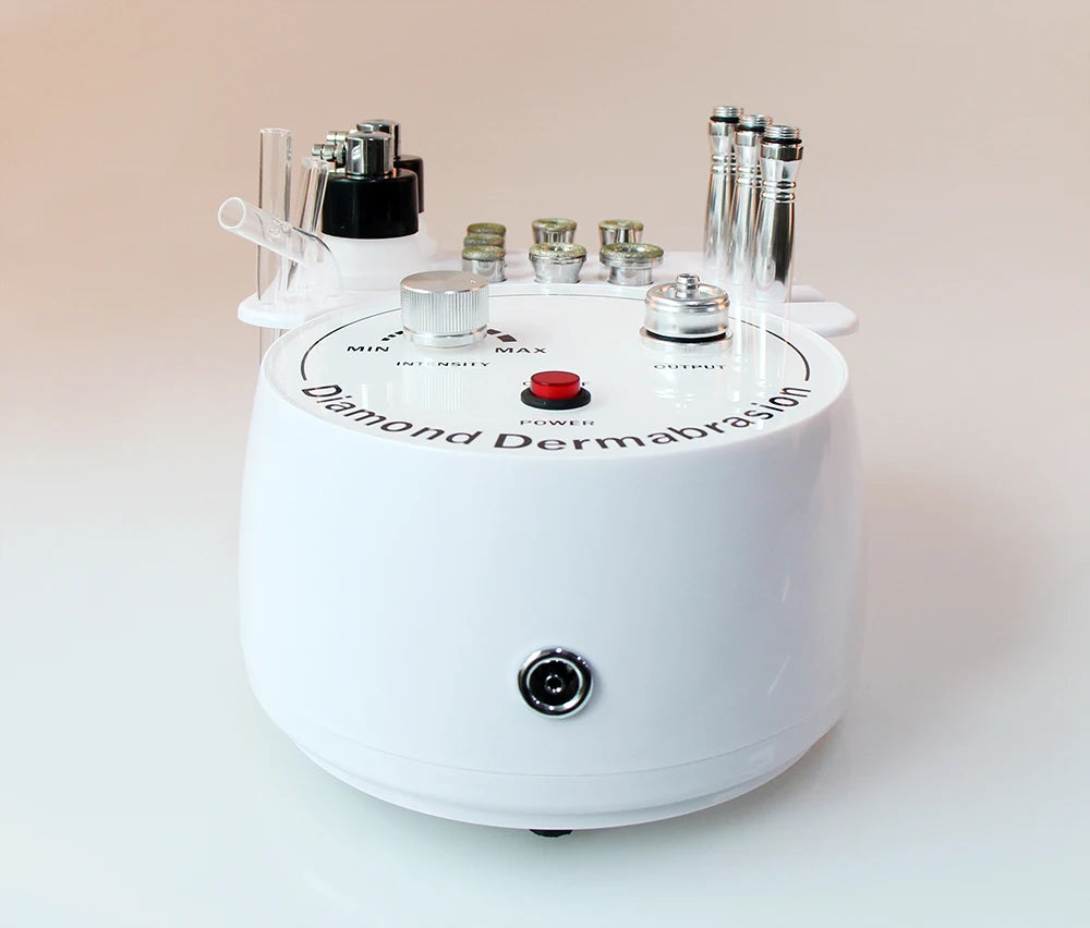 AOKO 3 in 1 Diamond Microdermabrasion Beauty Machine Vacuum Suction Tool Water Spray Facial Moisten Face Exfoliate Skin Peeling