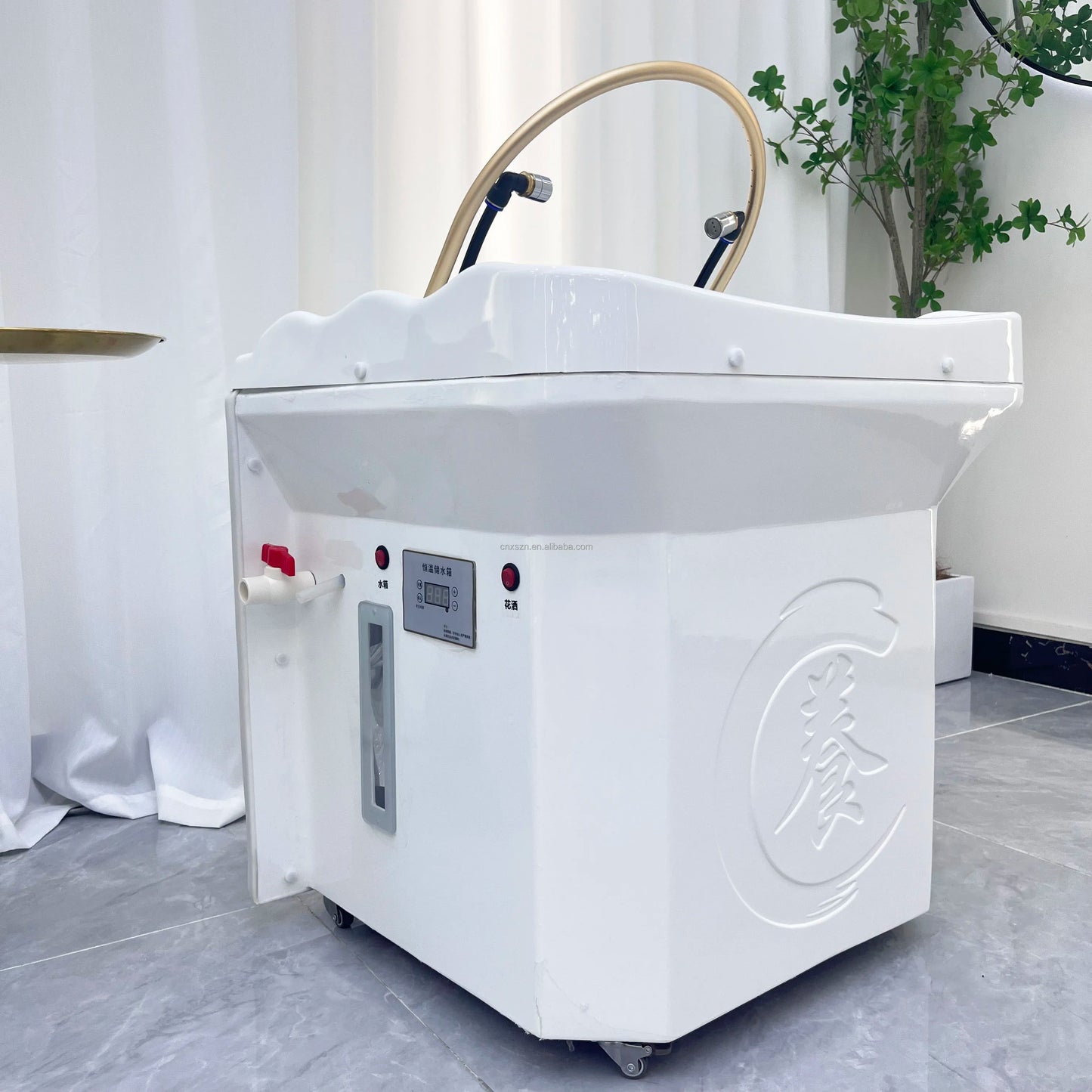 Hair Spa Equipment Head Spa Shampoo Basin Set Massage Multifunctional Fumigable Hydrotherapy Circulating Shampoo Sink