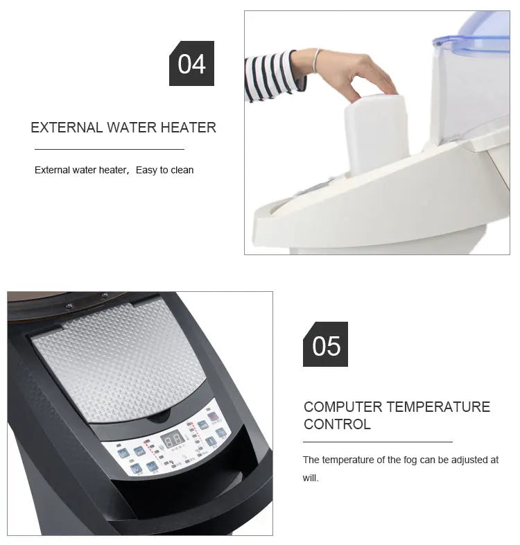 HOT Selling best quality wholesale beauty salon equipment Salon hair steamer micro mist professional hair spa steamer
