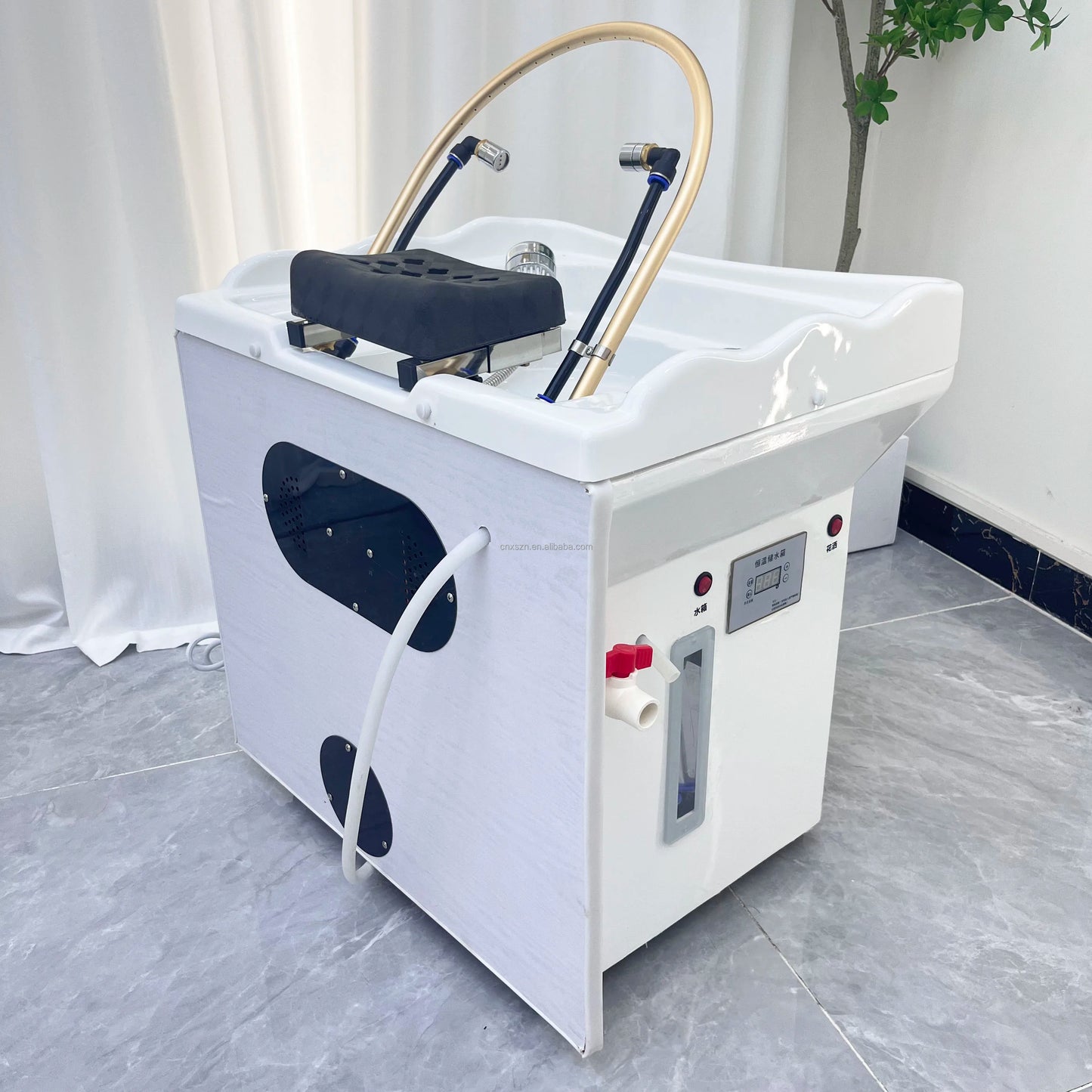 Hair Spa Equipment Head Spa Shampoo Basin Set Massage Multifunctional Fumigable Hydrotherapy Circulating Shampoo Sink