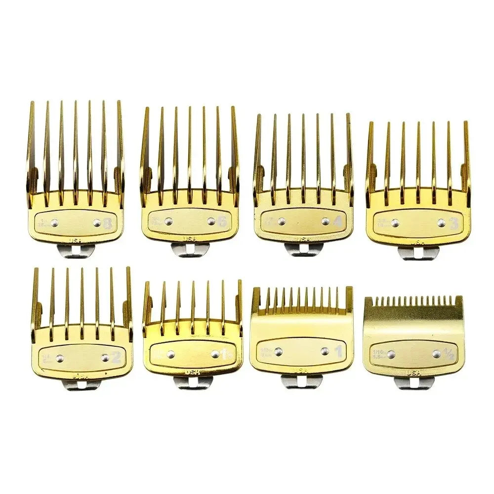 8/10pcs Professional Hair Clipper Limit Guide Comb For Wahl Trimmer Universal Barber Guide Comb Haircut Tool Clipper Limit Combs