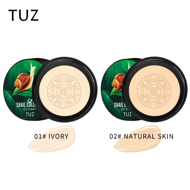 Magic Foundation Mushroom Head Air Cushion CC Cream Waterproof Brighten Foundation Cream Women Base Makeup Face Korean Cosmetics