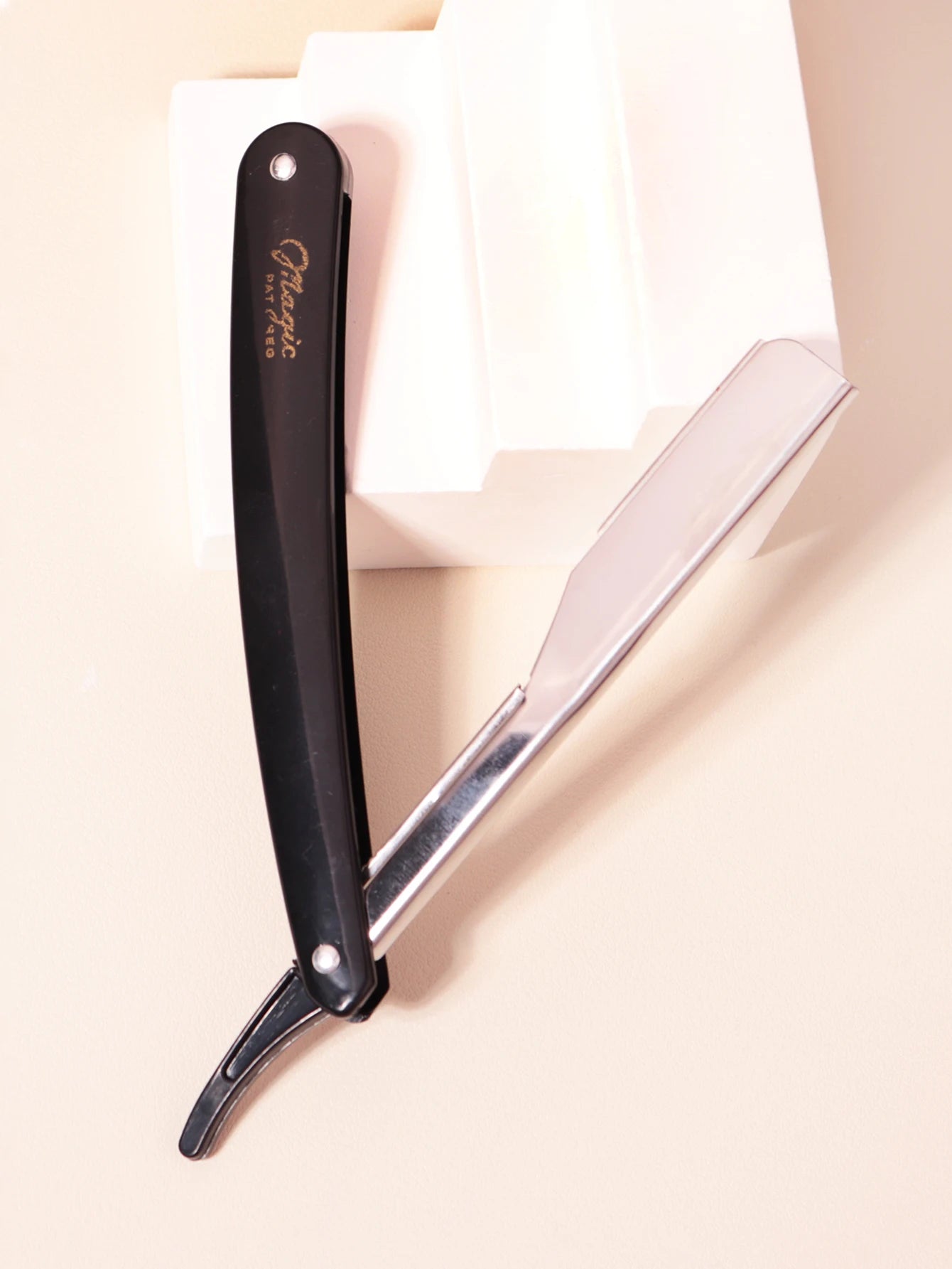 Straight edge shaver high-end salon folding men's manual shaver
