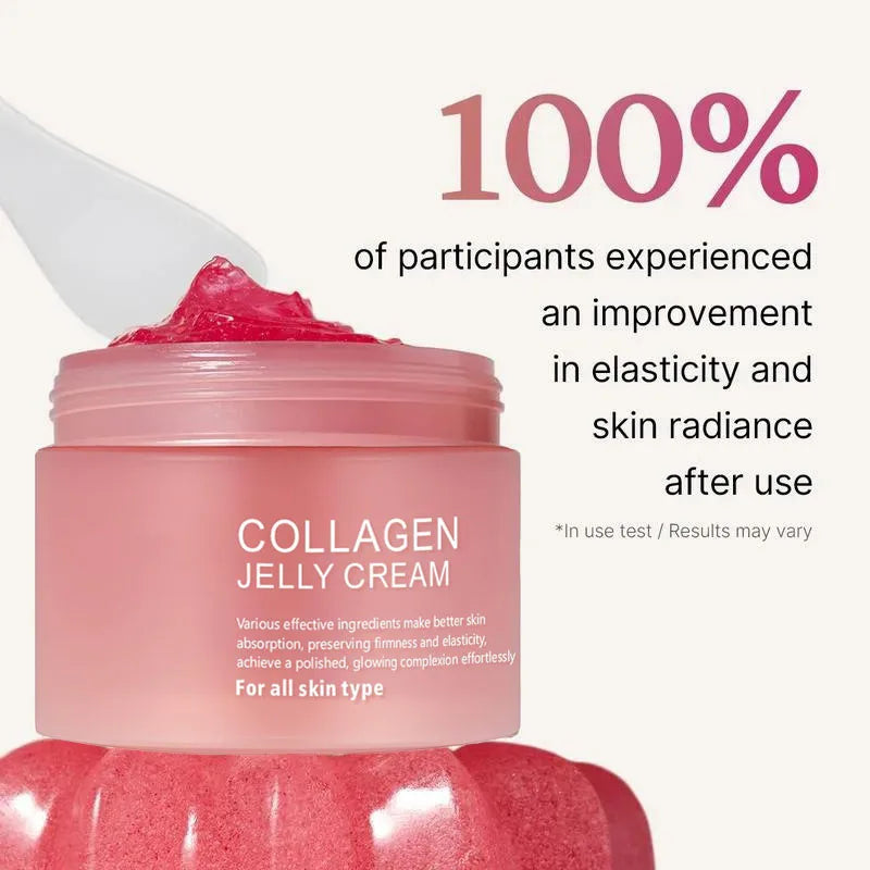 Sakura Mask,Collagen Jelly Cream Niacinamide And Hydrolyzed Collagen Strengthen Skin Barrier Lasting Moisturizing Skin Face Care