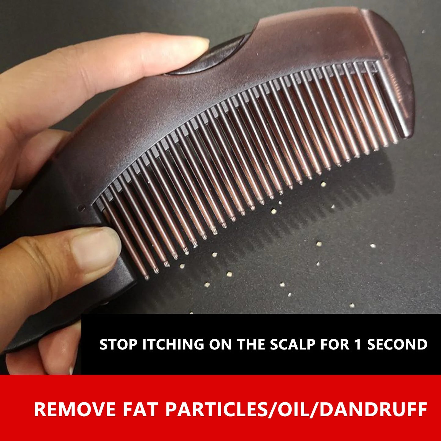 1/2/4Pcs Scalp Dandruff Removal Comb Men Women Girls Hair Dressing Comb Anti-Dandruff Scalp Massage Cleansing Comb Styling Tools