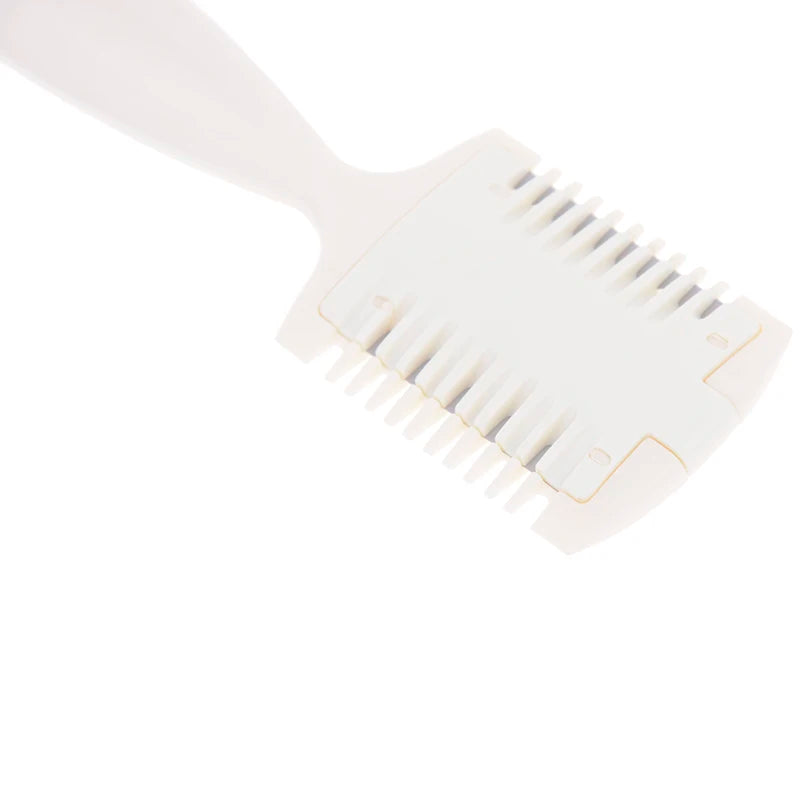 Durable Hair Cutting Trimmer Razor Blade Comb Home Hairdresser Makeup Tools For Thinning Bangs Long Beauty Hair Cut Accessories