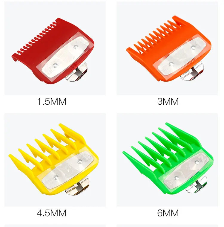 8/10pcs Professional Hair Clipper Limit Guide Comb For Wahl Trimmer Universal Barber Guide Comb Haircut Tool Clipper Limit Combs