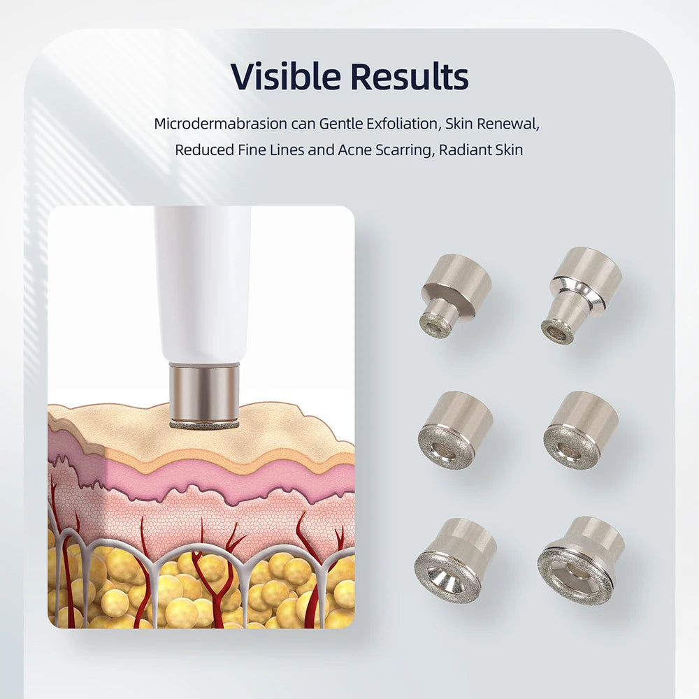 Foreverlily Diamond Microdermabrasion Dermabrasion Machine Water Spray Exfoliation Beauty Machine Wrinkle Face Peeling Machine