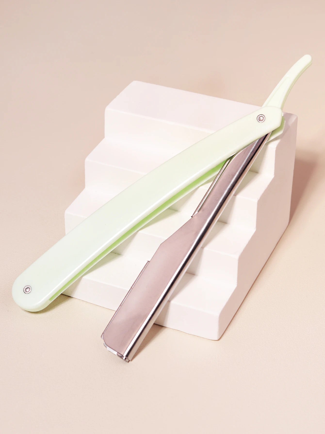 Straight edge shaver high-end salon folding men's manual shaver