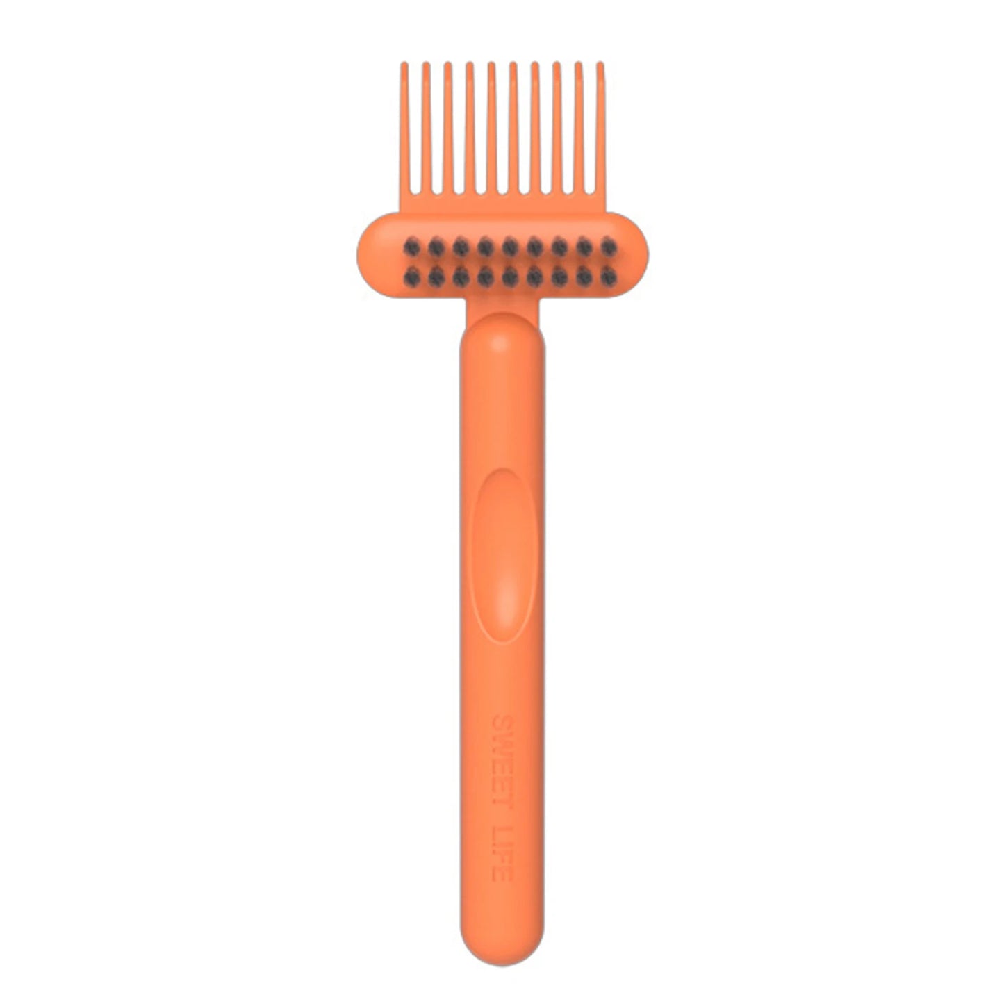 2-in-1 Hair Brush Cleaner Rake,Comb Cleaner Delicate Cleaning Tools,Removes Hair Dust,Embeded Tool Use For Home Salon