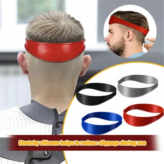 Silicone Haircuts Shaving Template DIY Home Hair Trimming Curved Headband Hair Cutting Guide Barber Hair Styling Tools Barbearia