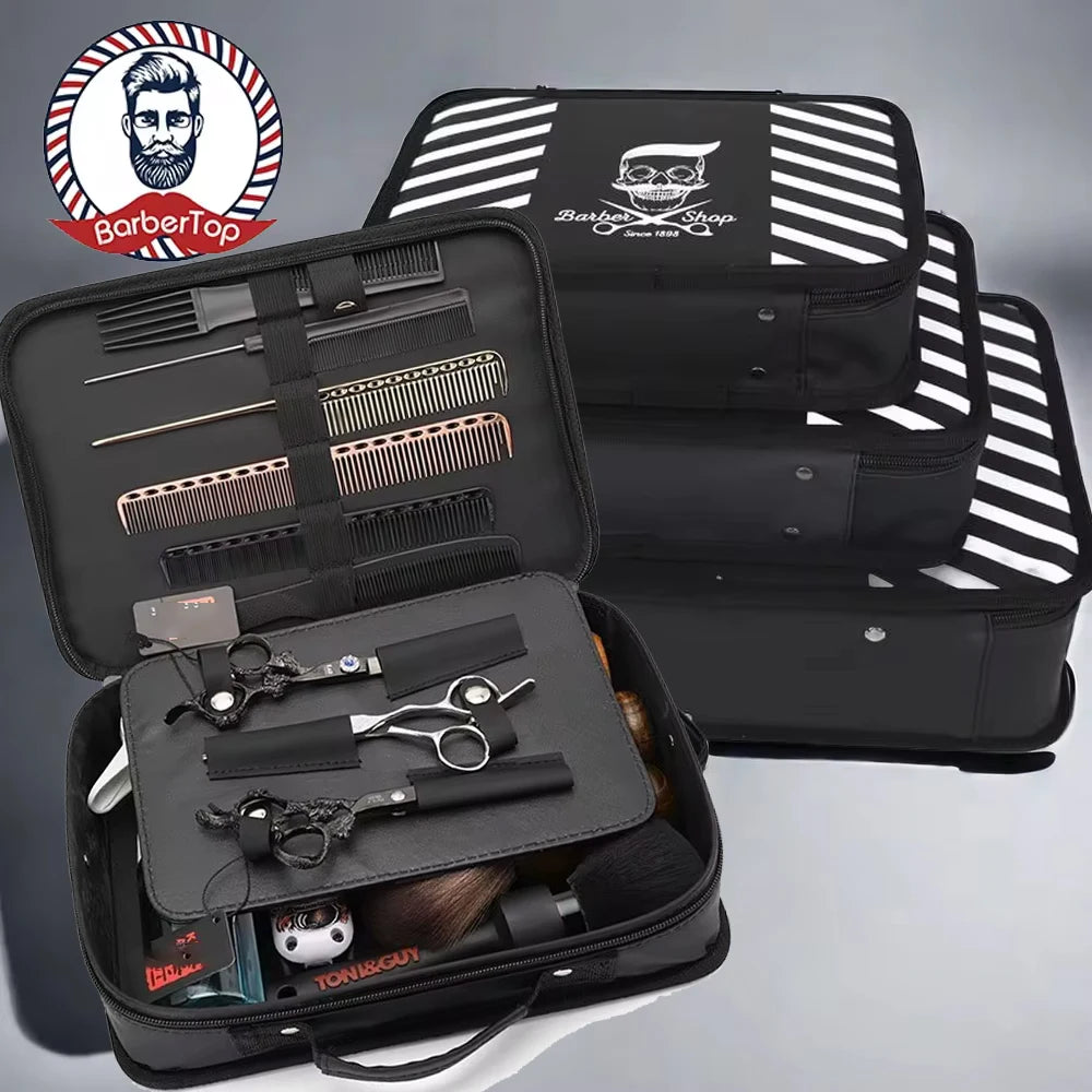 Barbers Manual Razor Beard Brush Set  Men Straight Edge Depilation Razor Salon Haircut Beard Eyebrow Shaving Tools with 10 Blade
