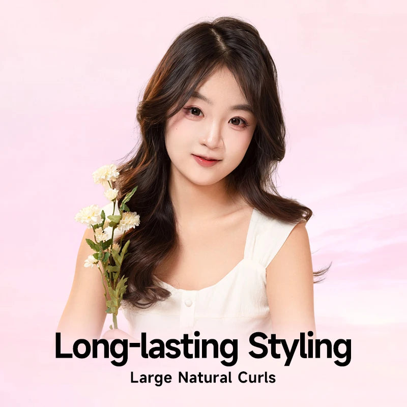 Automatic Curling Iron 32mm Auto Rotating Ceramic Hair Curler Anti-Scald Fast Heating Hair Curling Wand for Hair Waves Styling