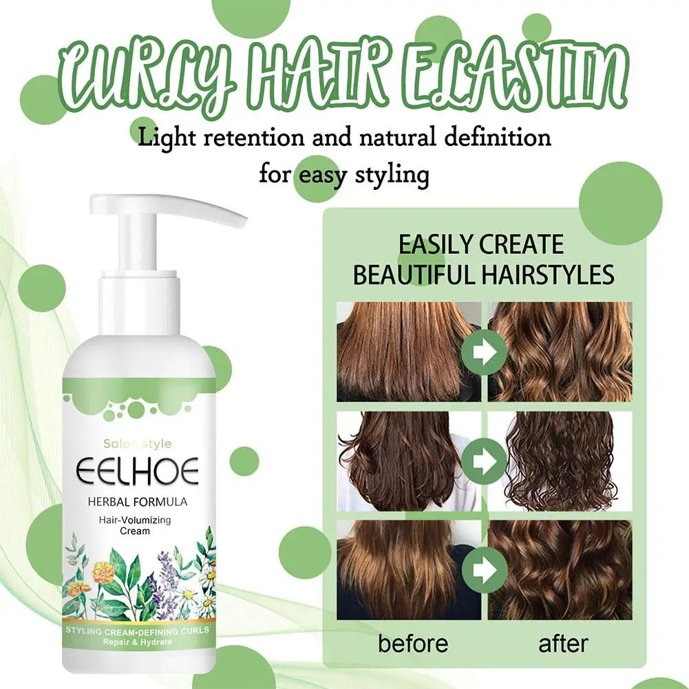Hair-volumizing Cream Bouncie'lock Boost Defining Cream Hair Shiny Day Hair Curls Curly Long Care Volumizing Cream hair sty
