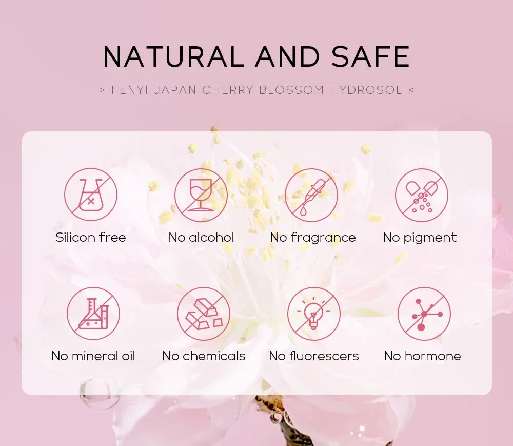 Face Care Sakura Water Nourishing Skin Improve Dullness  Facial Toner Damask  Korean Skincare Products 100 ML