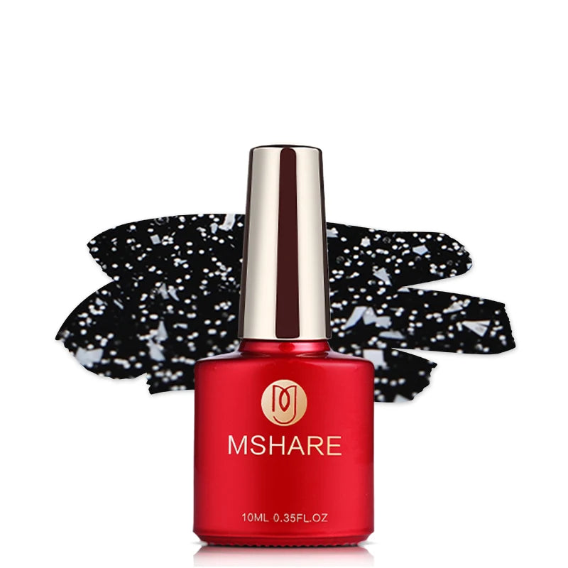 MSHARE 10ml Base Coat  Top Gel Clear Construction Dehydrator Primer Reinforce Soak Off Nails Gels UV LED Glue