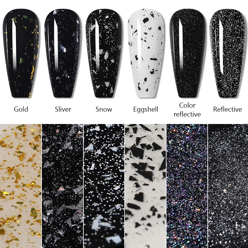 MSHARE 10ml Base Coat  Top Gel Clear Construction Dehydrator Primer Reinforce Soak Off Nails Gels UV LED Glue