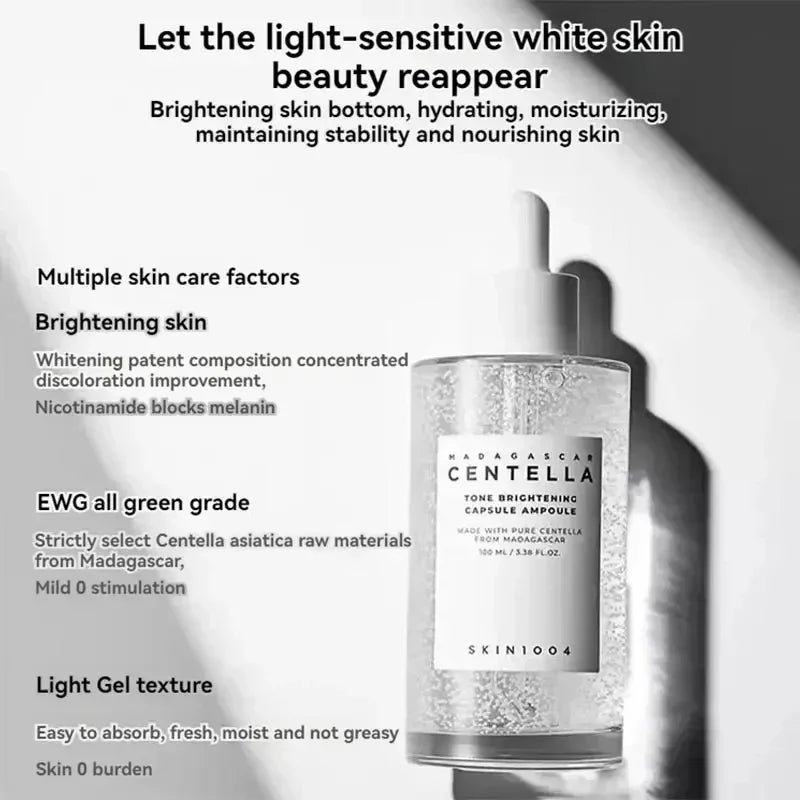 Centella Skin Care Essence Moisturize Brightening Calming And Repairing Pores Facial Smoothing Feminine Facial Care Products