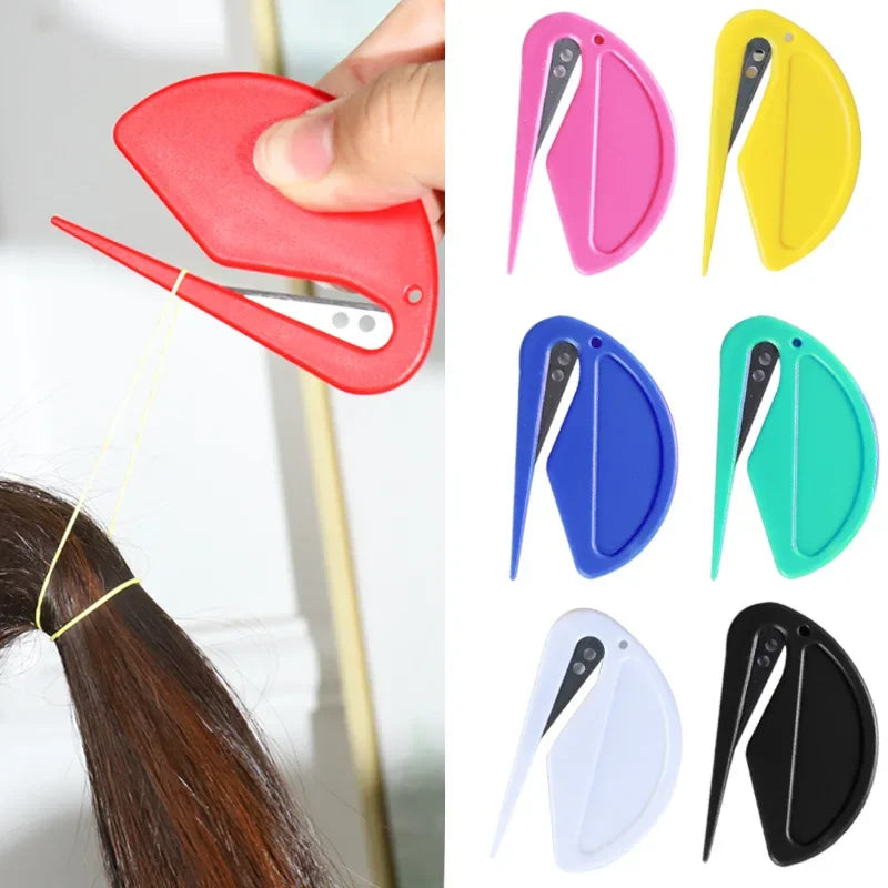 New Hair Rubber Bands Remover Tools Hair Bands Rubber Cutter Not Hurt Pro Salon Headwear Cut Knife Styling Accessories