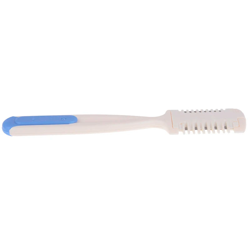 Durable Hair Cutting Trimmer Razor Blade Comb Home Hairdresser Makeup Tools For Thinning Bangs Long Beauty Hair Cut Accessories