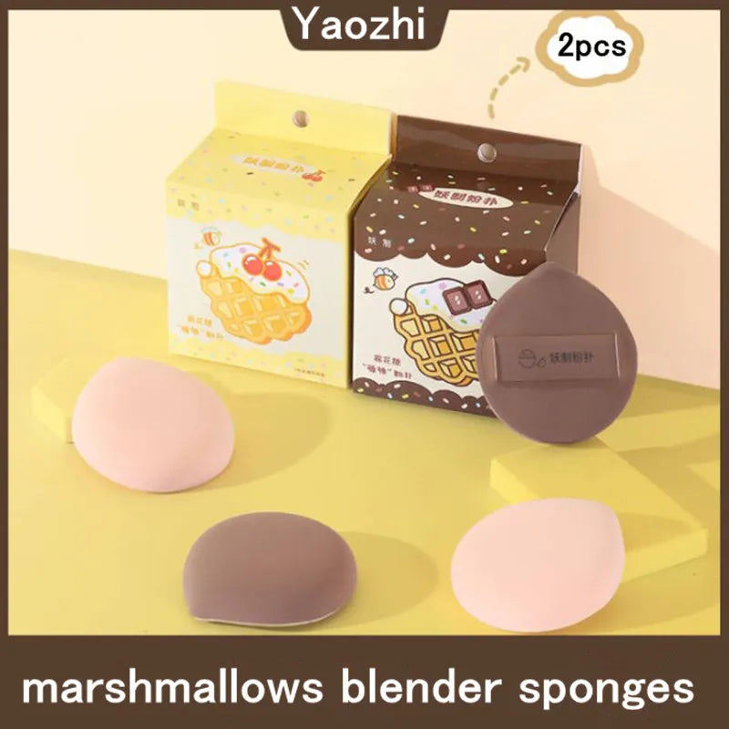 YAOZHI Air Cushion Soft Blender Sponge Marshmallow  Foundation Cosmetic Sponge  Wet /Dry Use Makeup Applicator High Elastic