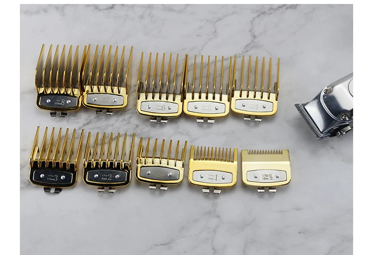 8/10pcs Professional Hair Clipper Limit Guide Comb For Wahl Trimmer Universal Barber Guide Comb Haircut Tool Clipper Limit Combs