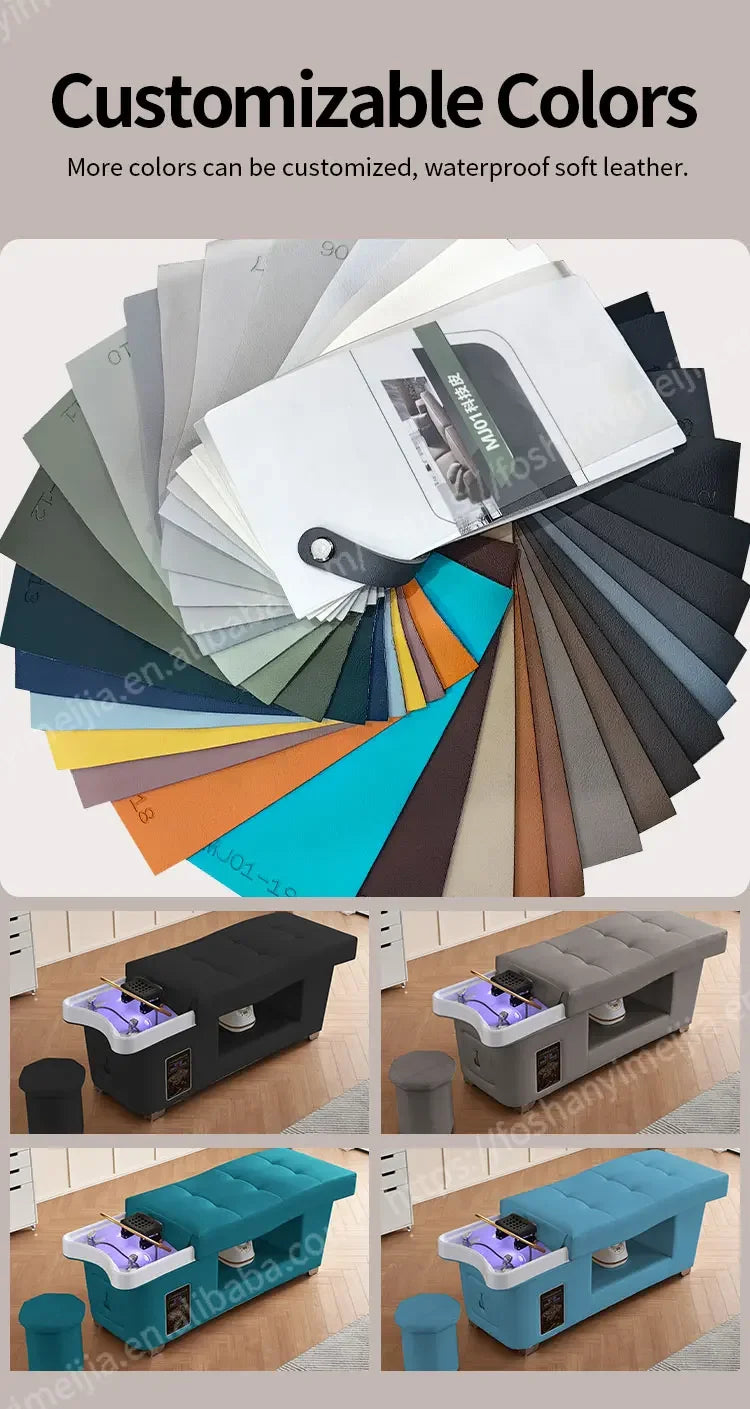 Salon Furniture Thai Massage Shampoo Spa Bed Head Spa Shampoo Bed
