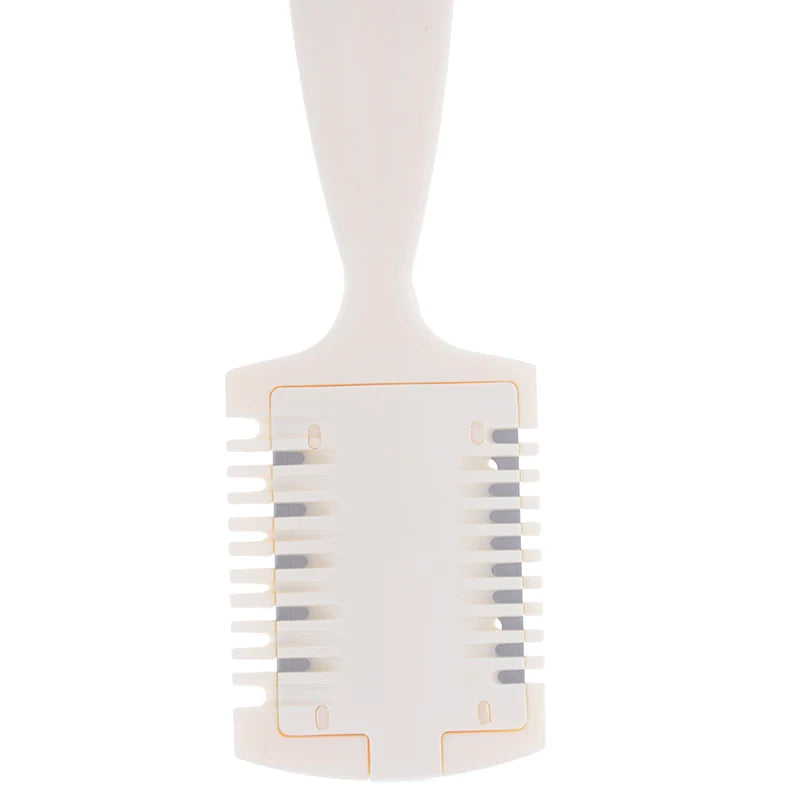 Durable Hair Cutting Trimmer Razor Blade Comb Home Hairdresser Makeup Tools For Thinning Bangs Long Beauty Hair Cut Accessories