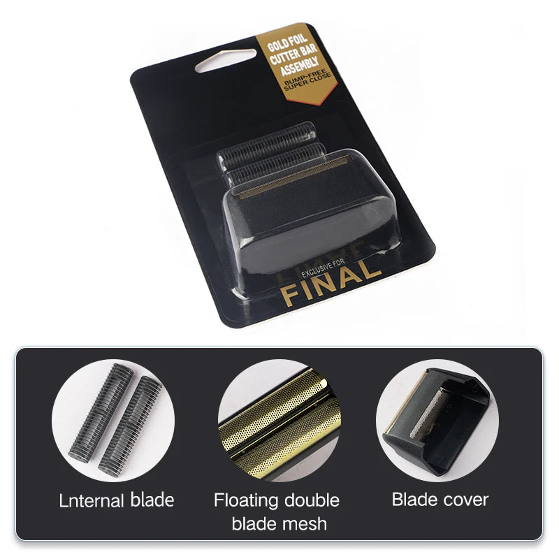 Professional 5 Star Service Finale Shaver Replacement Foil And Blade Cutter Head For Wahl 8164 Hair Clipper Barber Accessories