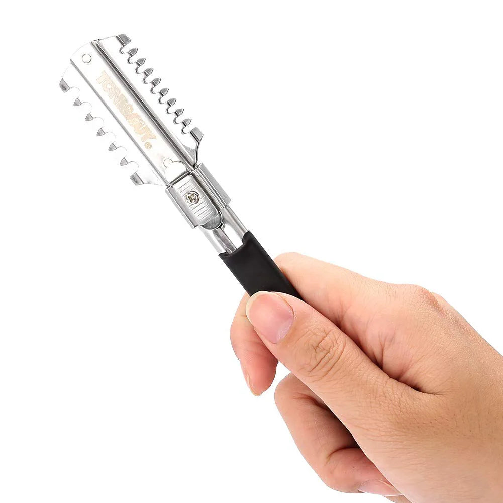 Profession Double-Edge Shaving Haircut Razor Knife Blades Manual Hair Cutting Tools Beard Trimmer Barbershop Styling Accessories
