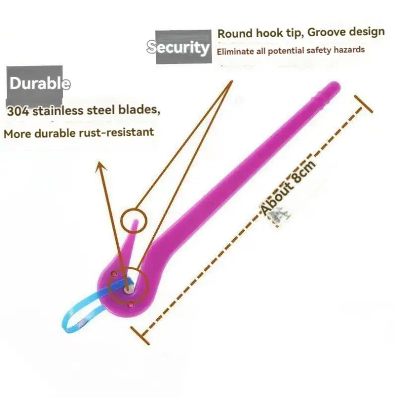 Disposable Hair Band Remover Knife Remove Hair Without Hurting The Hair Cut Hair Rope Tool Not To Hurt The Hair Band Knife