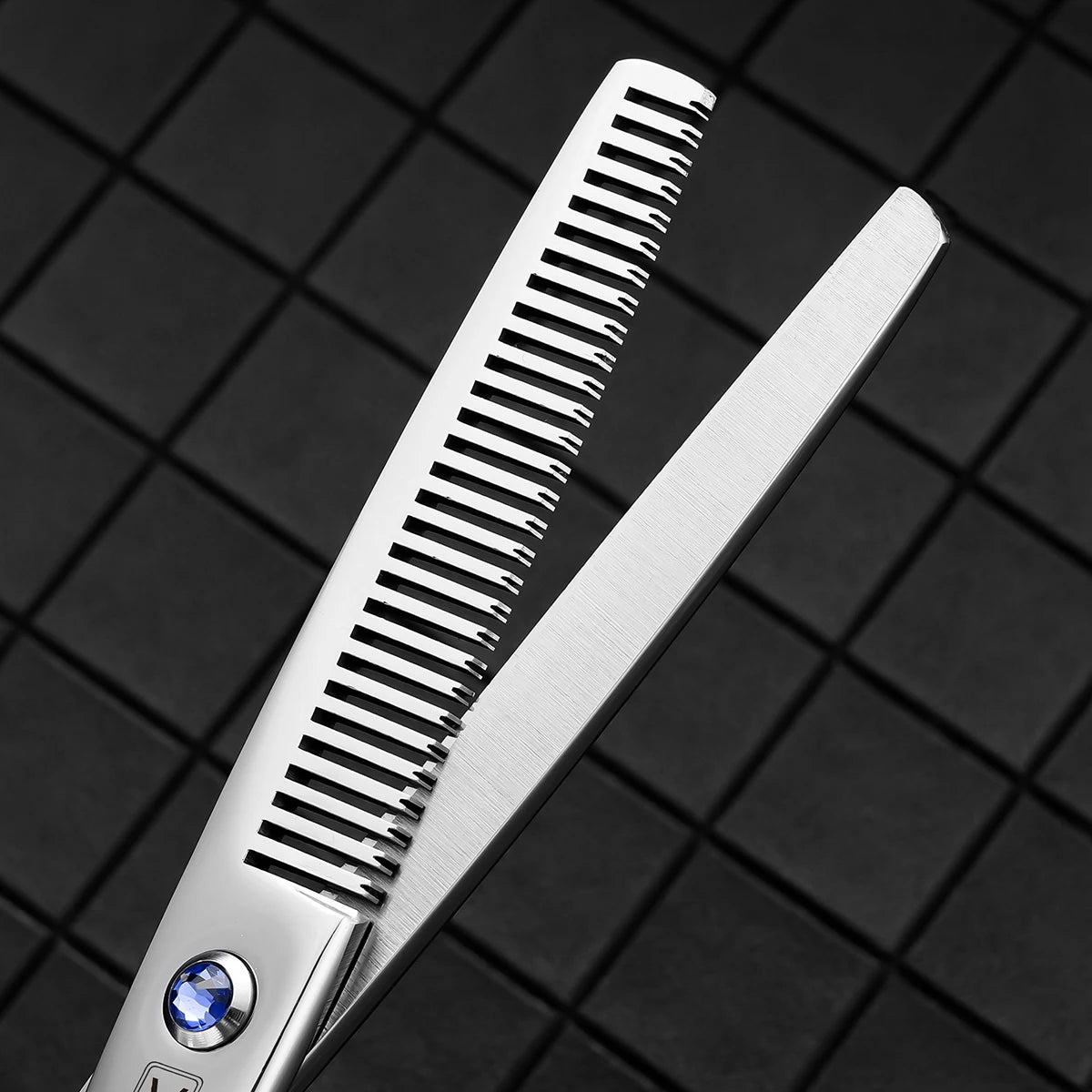 Professional Hairdressing Haircut Scissors 6 Inch 440C Barber Shop Hairdresser's Cutting Thinning Tools High Quality Salon Set