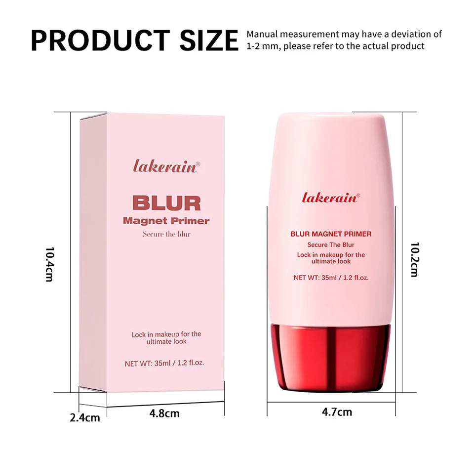 Blur Makeup Magnet Primer Instantly Blurring Moisturize Smooth Even Skin Tone Cover Pores Control Oil Matte Skin Base Makeup OS