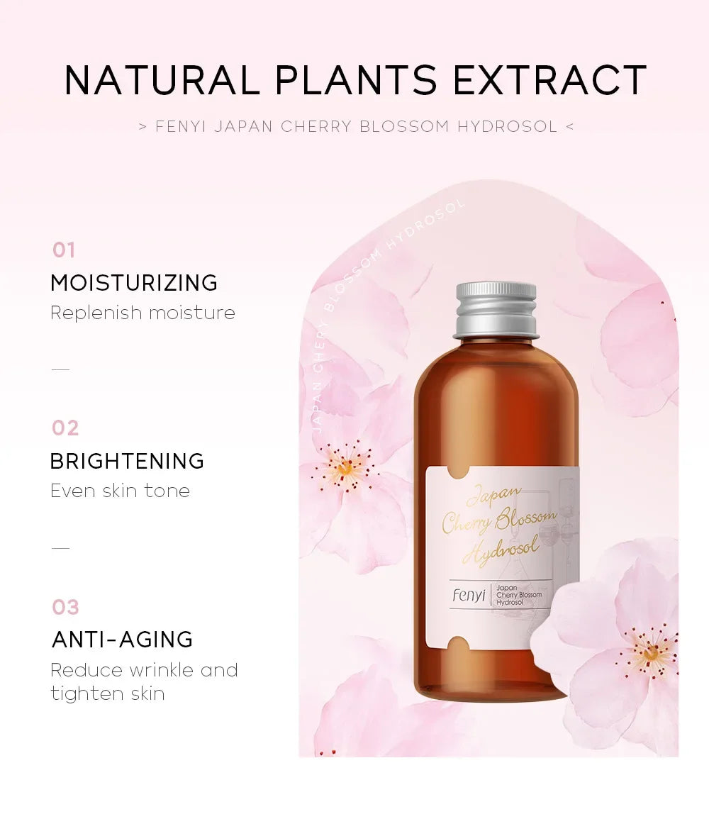 Face Care Sakura Water Nourishing Skin Improve Dullness  Facial Toner Damask  Korean Skincare Products 100 ML