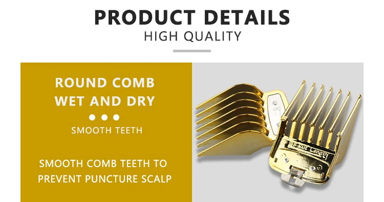 8/10pcs Professional Hair Clipper Limit Guide Comb For Wahl Trimmer Universal Barber Guide Comb Haircut Tool Clipper Limit Combs