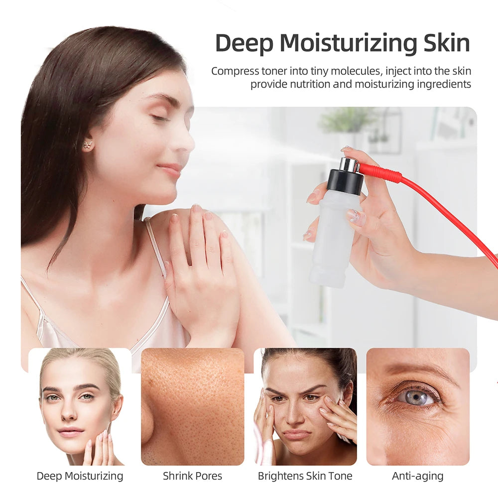 Foreverlily Diamond Microdermabrasion Dermabrasion Machine Water Spray Exfoliation Beauty Machine Wrinkle Face Peeling Machine