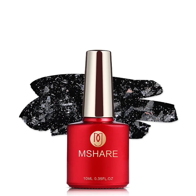 MSHARE 10ml Base Coat  Top Gel Clear Construction Dehydrator Primer Reinforce Soak Off Nails Gels UV LED Glue