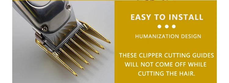 8/10pcs Professional Hair Clipper Limit Guide Comb For Wahl Trimmer Universal Barber Guide Comb Haircut Tool Clipper Limit Combs